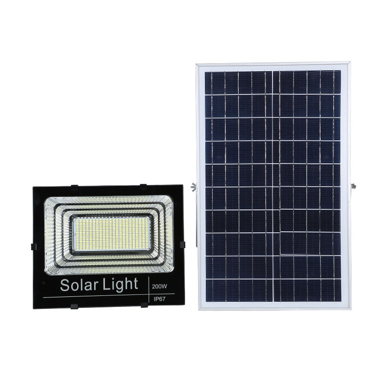 太陽光発電防水屋外ソーラー LED 投光器プロジェクター ランプ