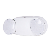 自動充電式火災バッテリーバックアップツインスポットダブルヘッド緊急灯