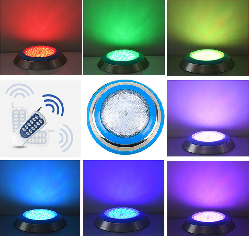 異なる照明の色