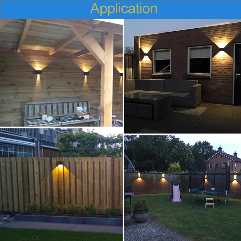 LEDウォールライトの応用